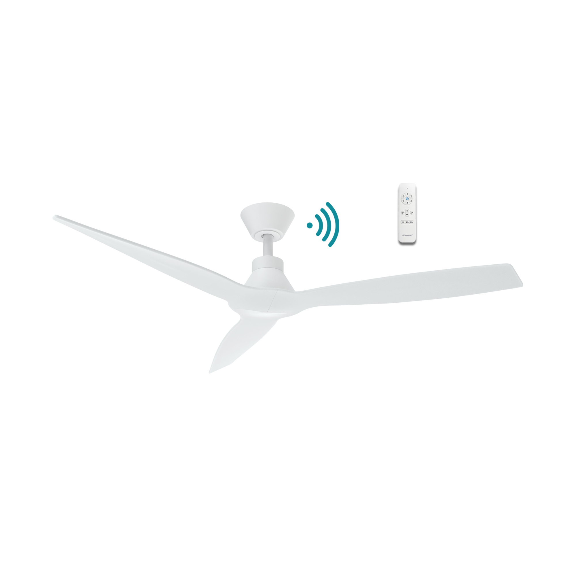 Ceiling Fan Triumph DC 52 28W WHT