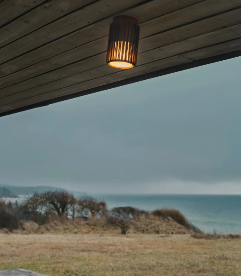 Ceiling light Aludra E27 Metallic BRN