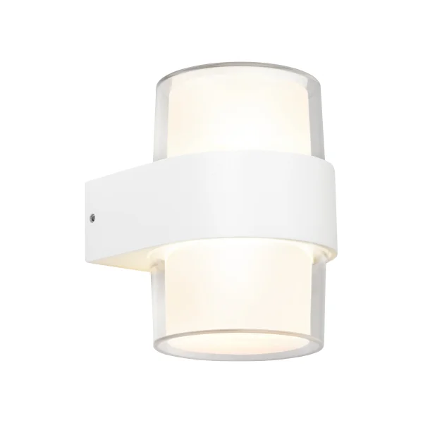 Wall light Otara 2lt IP65 10W 3CCT WHT