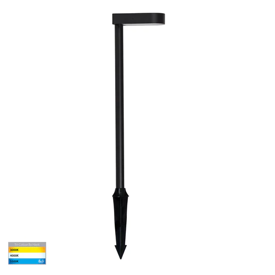 Bollard Spike Lindri 3 24V LED 7W 3CCT BLK