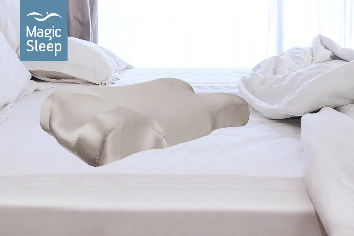 Beauty Pillowcase Magic sleep silk grey