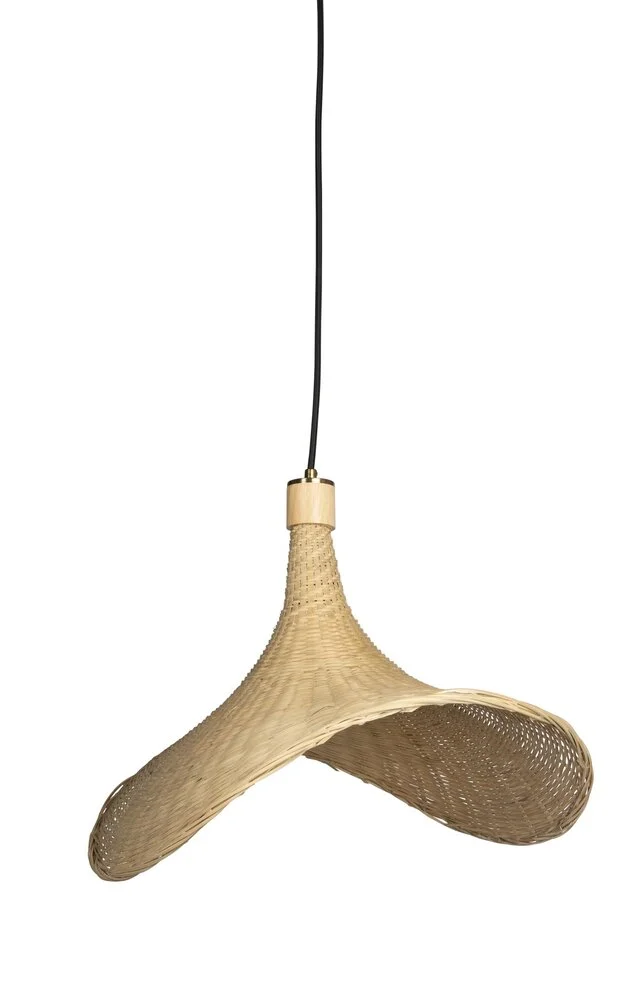 Single pendant ROSSANA-70 Natural