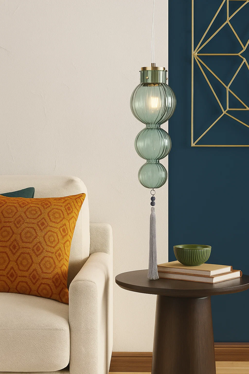 Pendant lamp Moroc S1 BLU