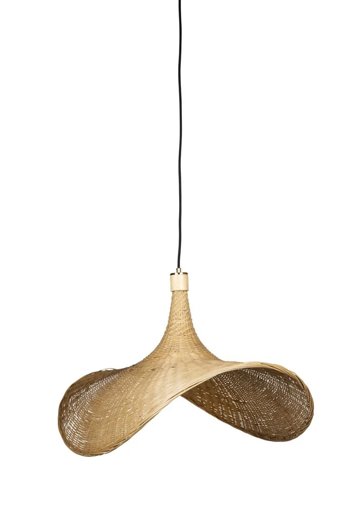 Single pendant ROSSANA-50 Natural