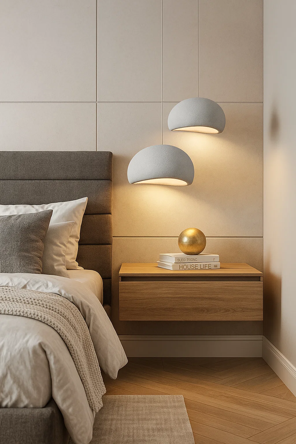 Pendant lamp Emi P40 E27 WHT