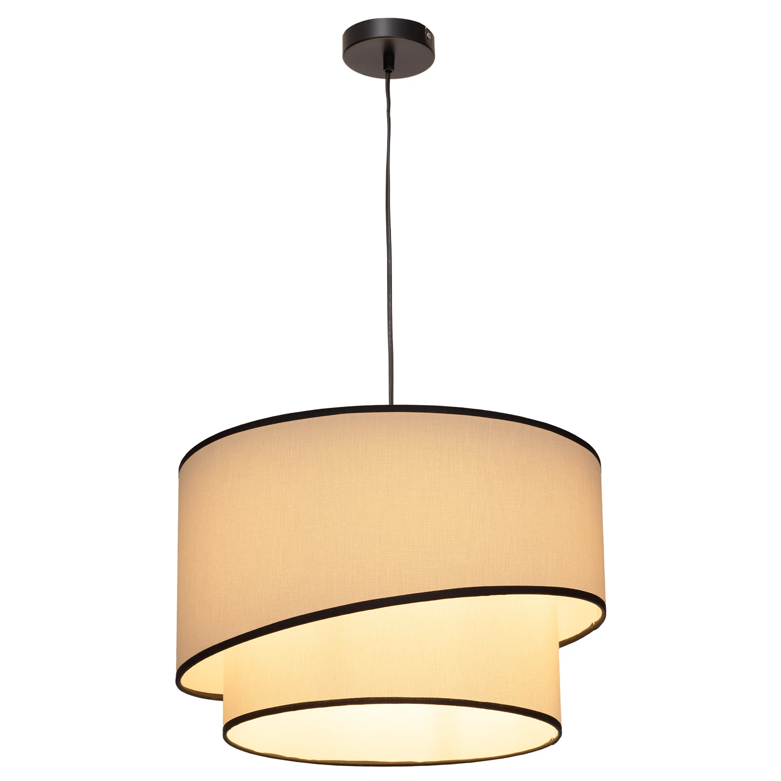 Pendant lamp Garcelle E27 White