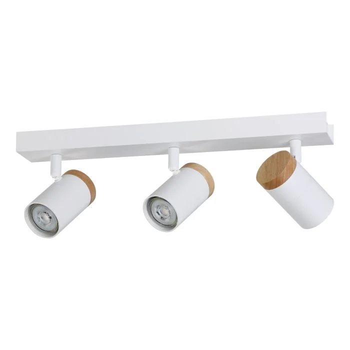 Spotlight CARTAGENA 3X5W 4000K WHT-WOOD