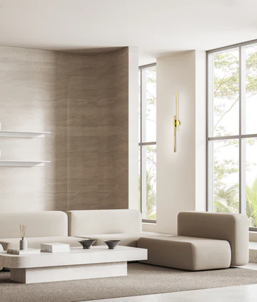 Wall light Racha3 LED CCT 21W BRS