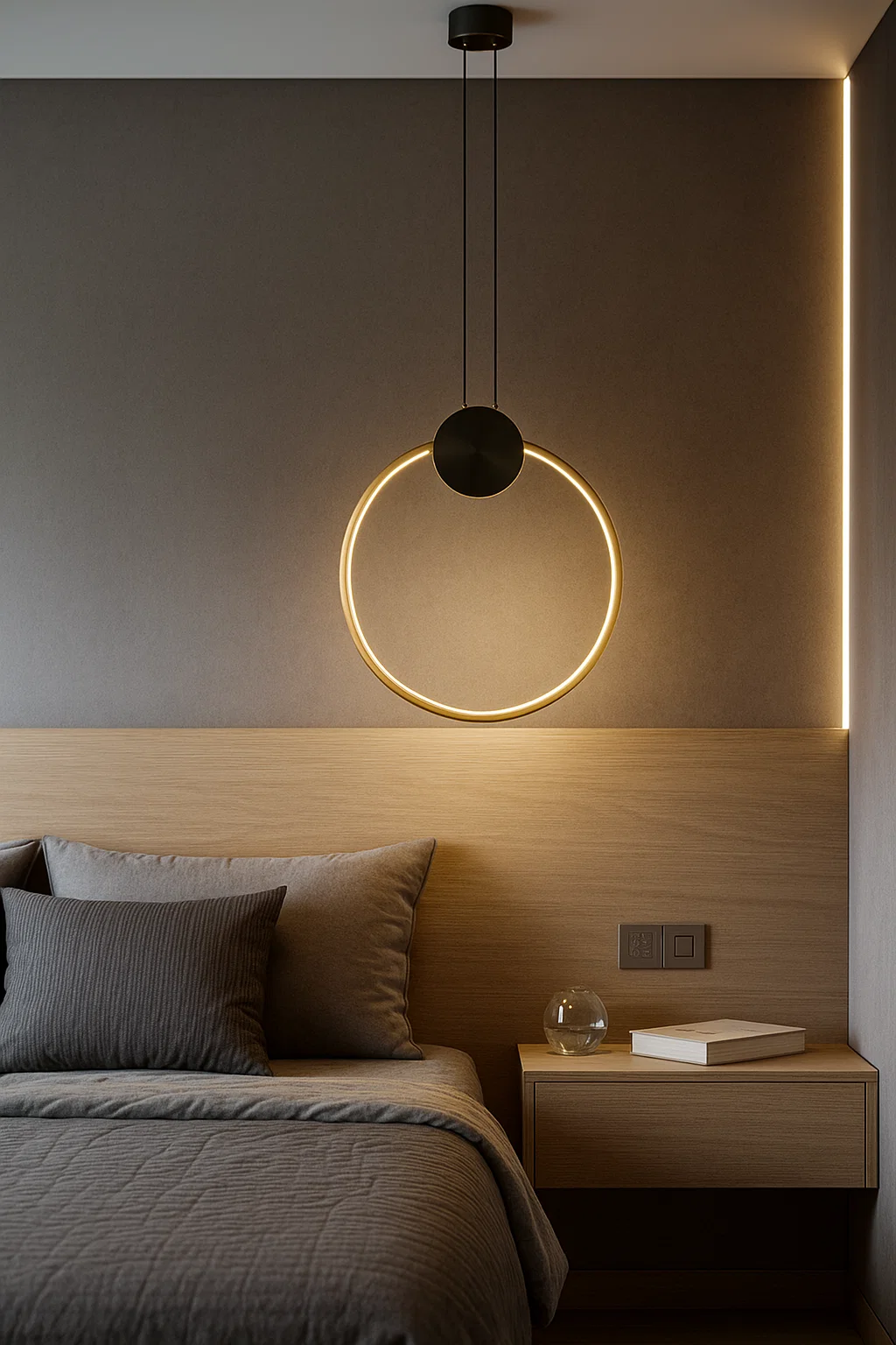 Pendant lamp Aura P40 BK