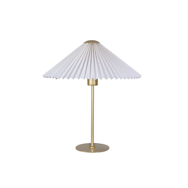 Table Lamp Peck Pleated