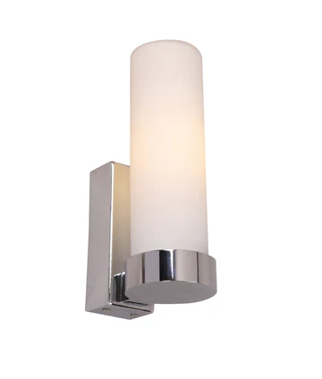 Wall light Vara 8 Opal Glass Chrome E27