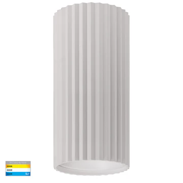 Surface downlight HV5852S-WHT-EXT  Nella 3CCT LED 12W IP65 240V