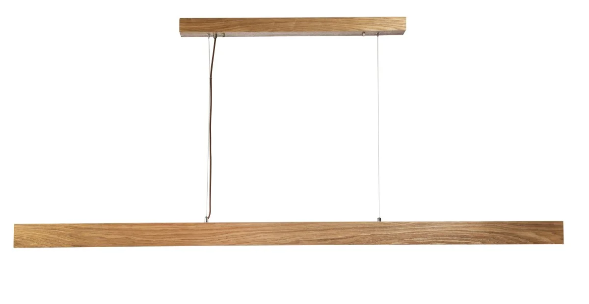 Pendant lamp BENCH-18 LED WOOD 1760mm