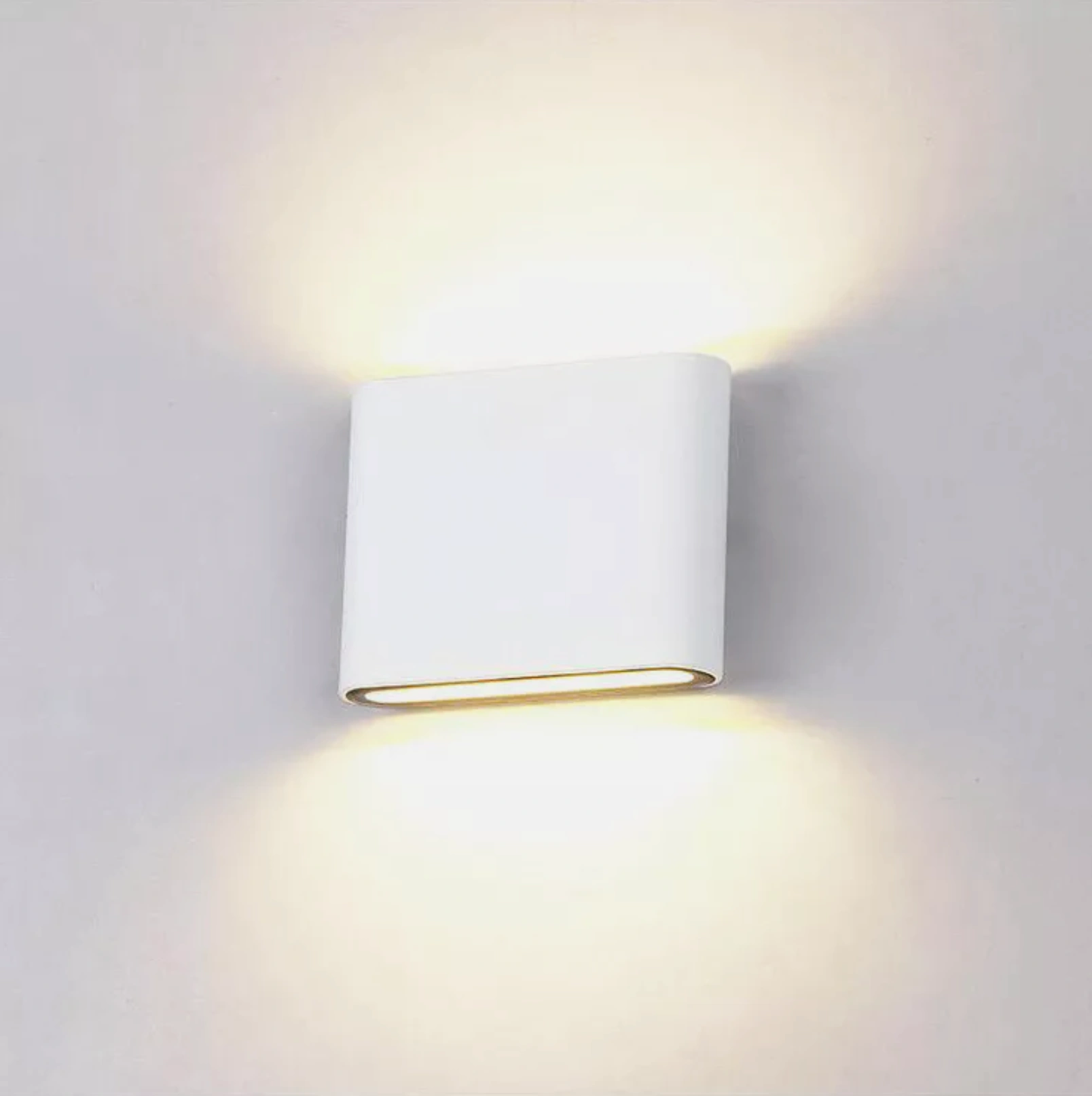 Wall light Lisse Up and Down 3CCT LED 6W IP54 11.5cm WHT