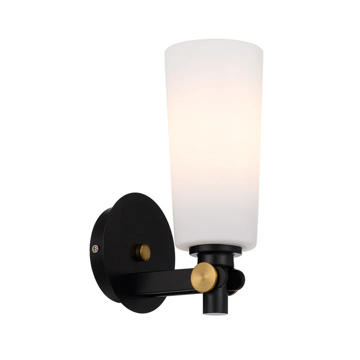 Wall light DELMAR E27 H27 BKOP