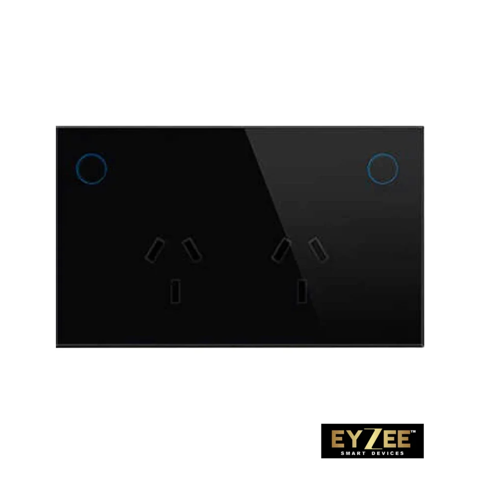 Premium Smart Double Power Point BLK