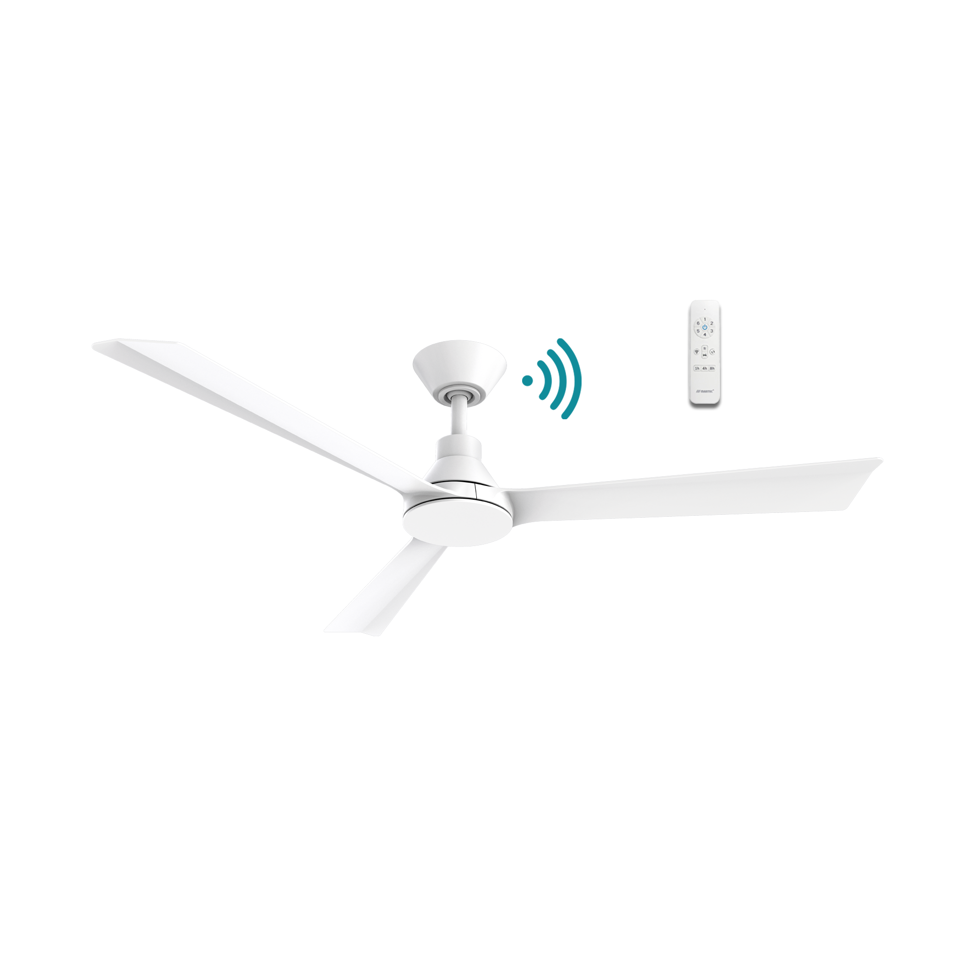 Ceiling Fan Riviera DC 52 33W WHT