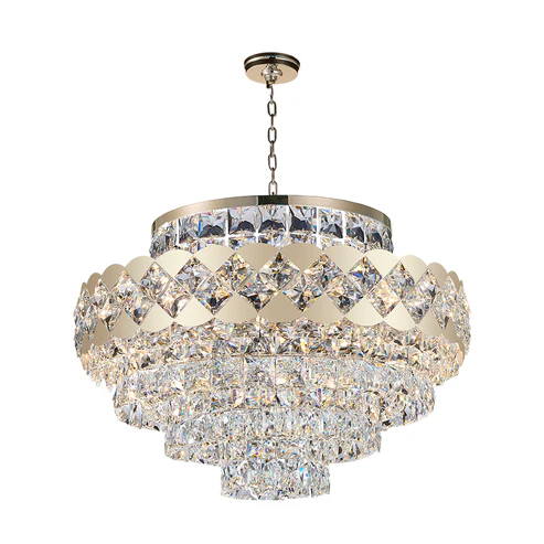 Pendant lamp Elin Crystal K9 D60 E14 GLD