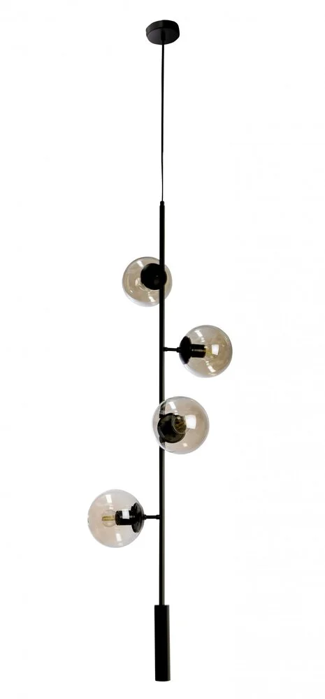 Pendant lamp CENTRALE-4 Black