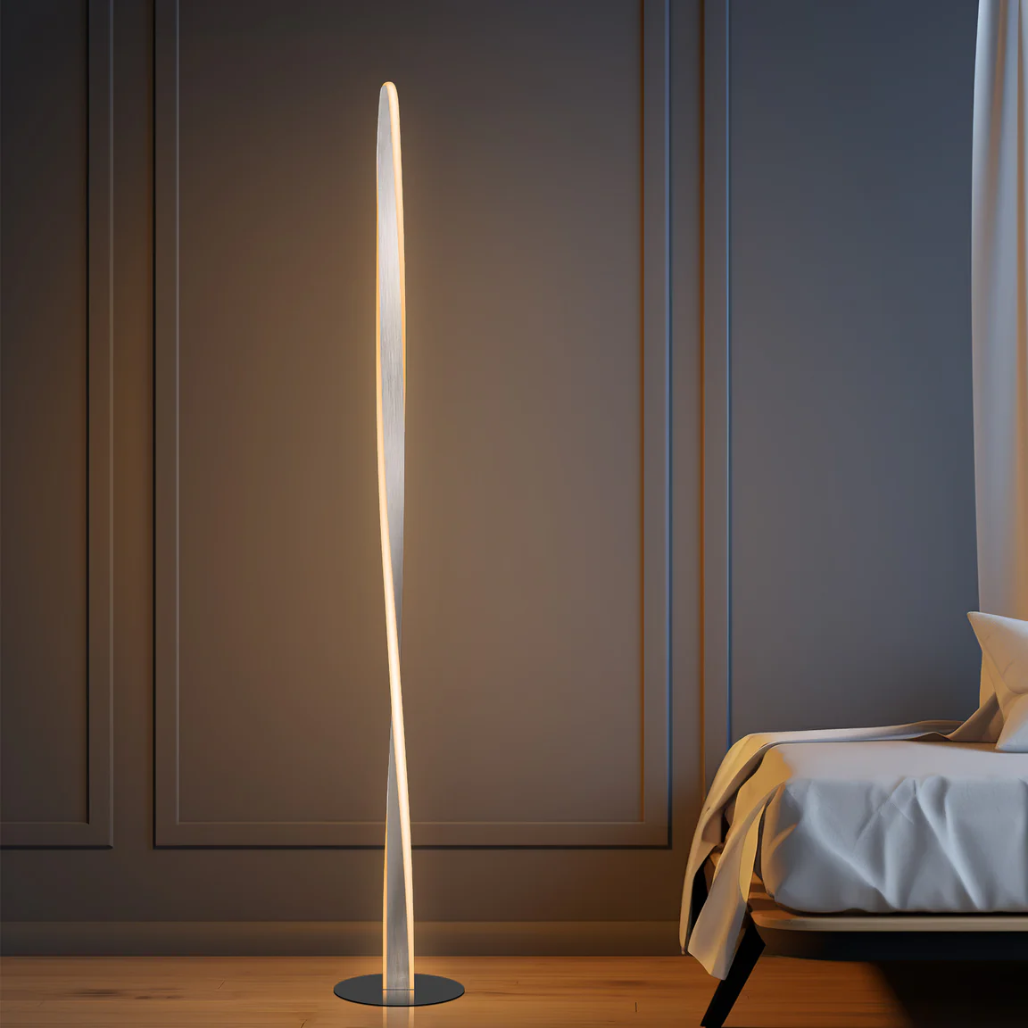 Floor Lamp Enhalus LED CHR