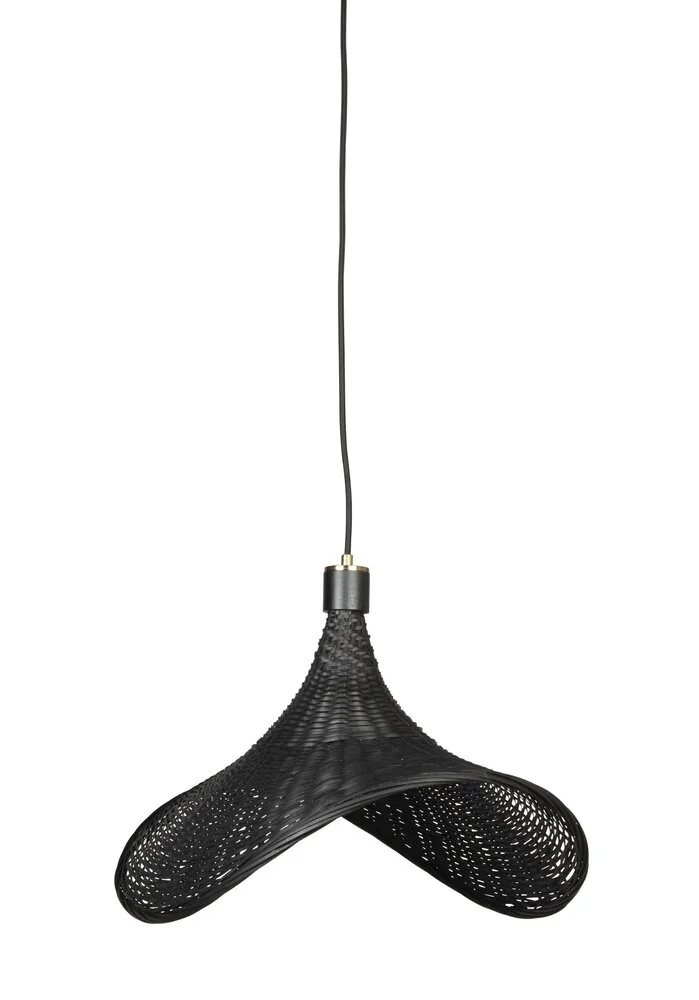 Single pendant ROSSANA-50 Black