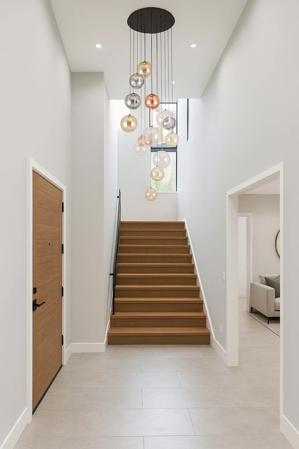 Pendant lamp Celestia Orb LED D70 black