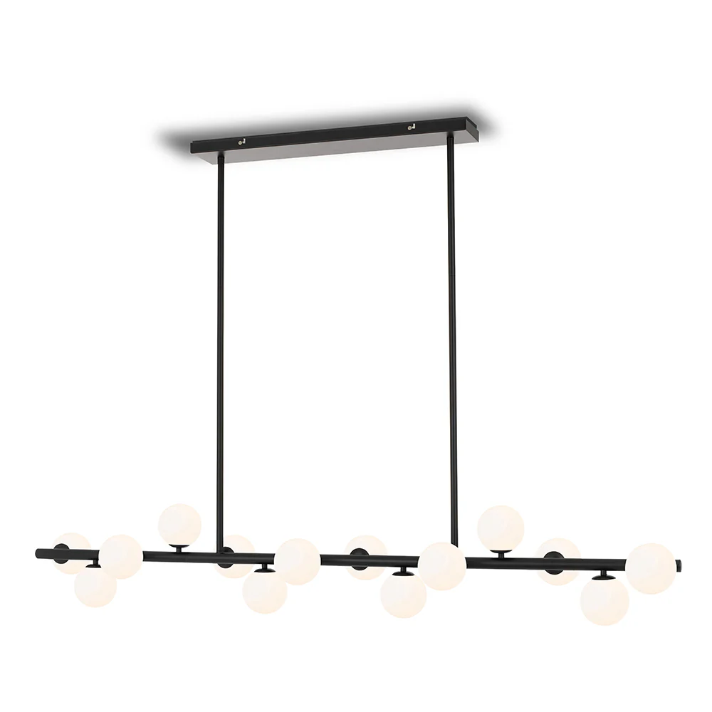 Pendant lamp Moran 14 L1500 BKOP