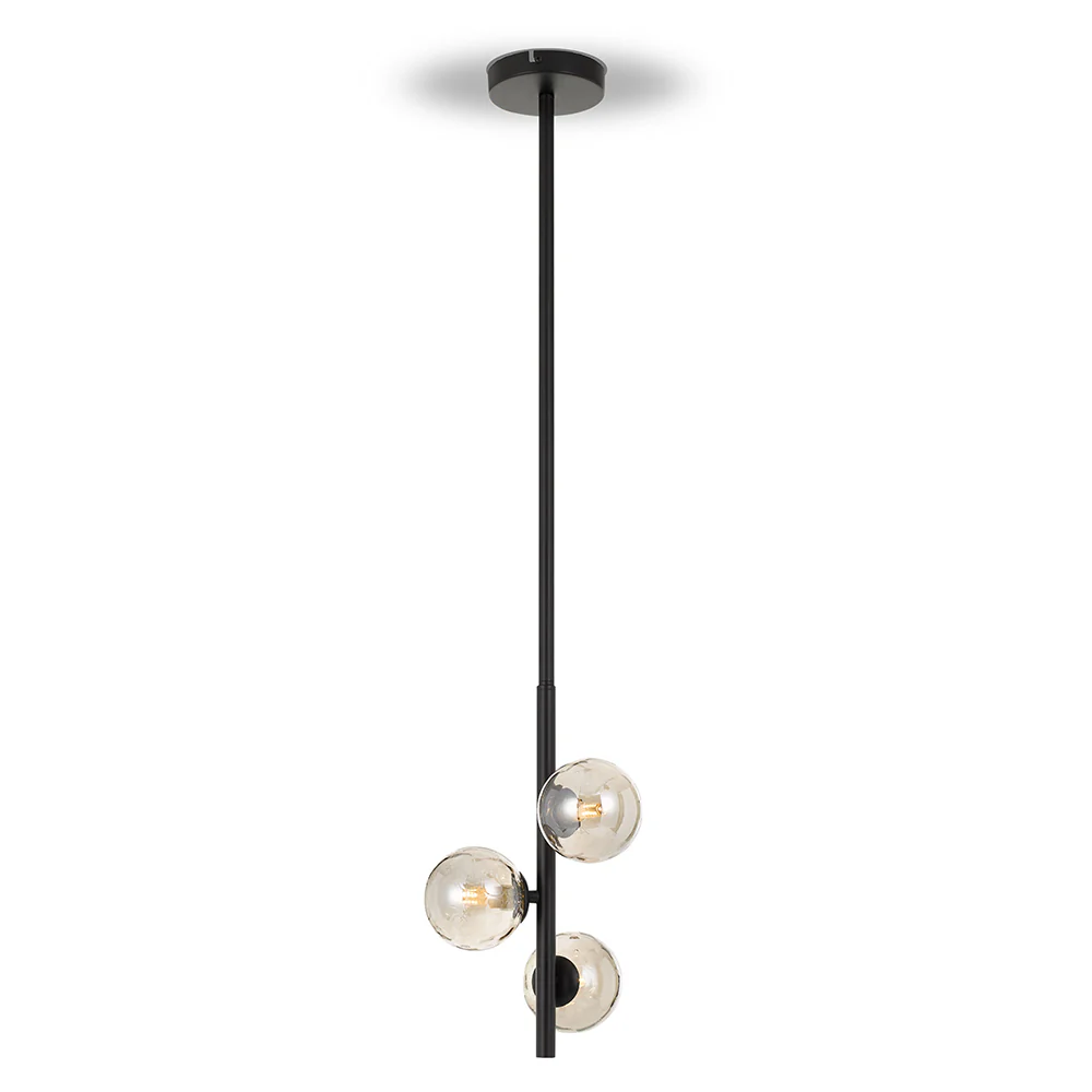 Pendant lamp Moran 3 BKSM