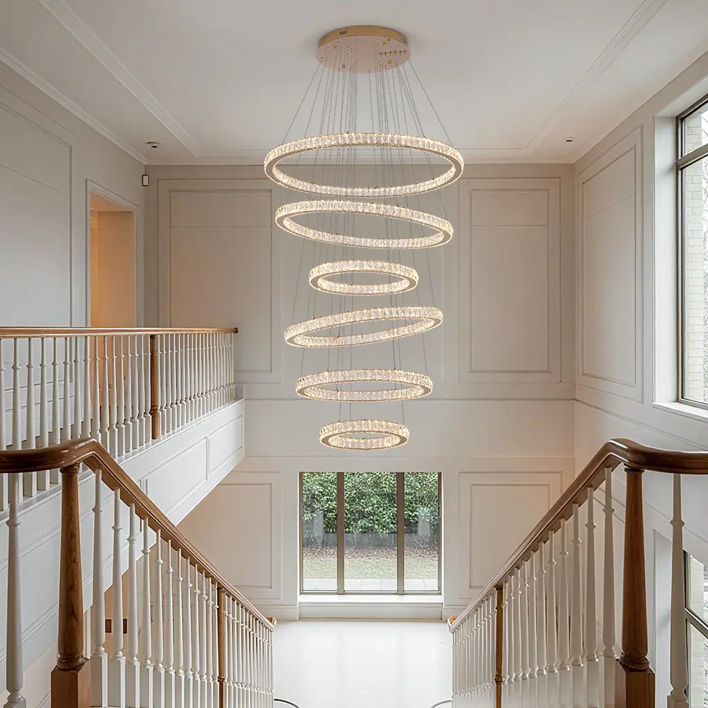 Pendant lamp FLORENCE 6 Rings LED 150W GL