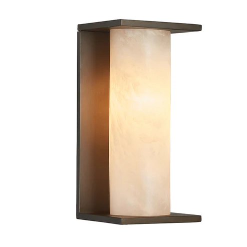 Wall light Aurelia Marble IP54 AB