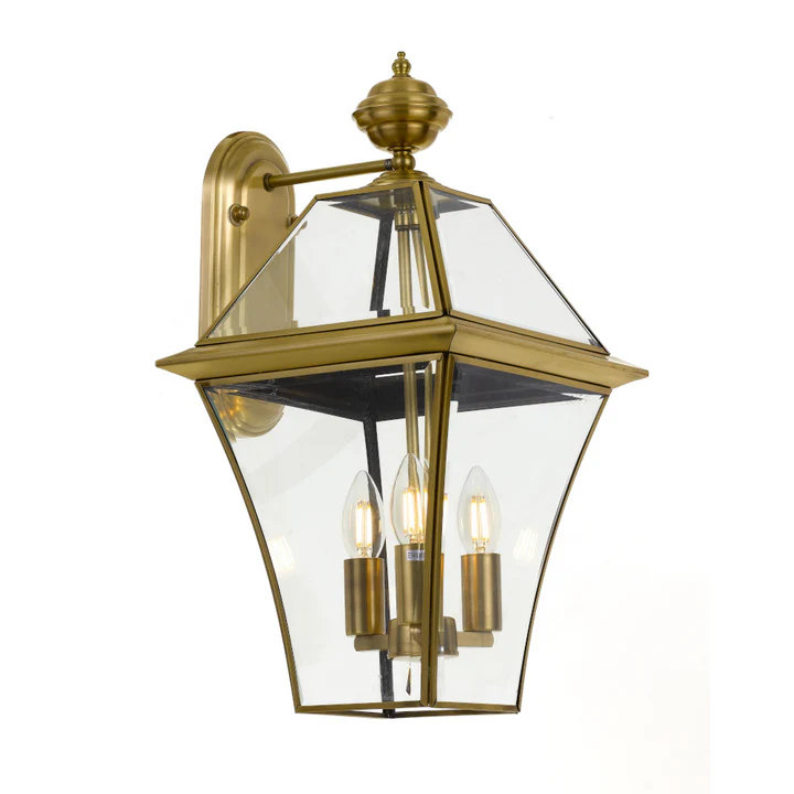 Wall light Rye 27 Solid Brass E14 H45 BRS