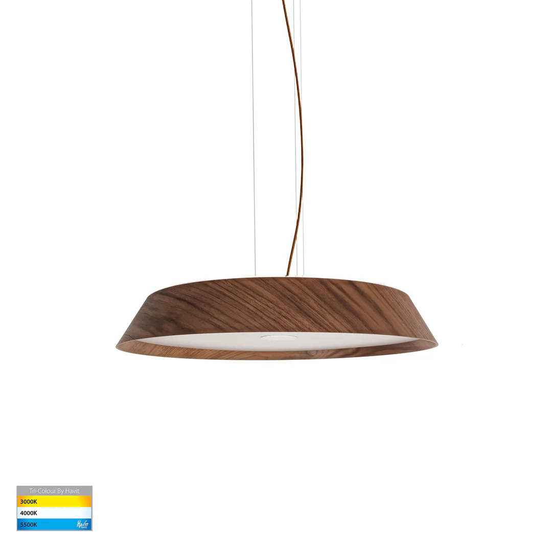 Pendant lamp Noyer 510mm Walnut Timber