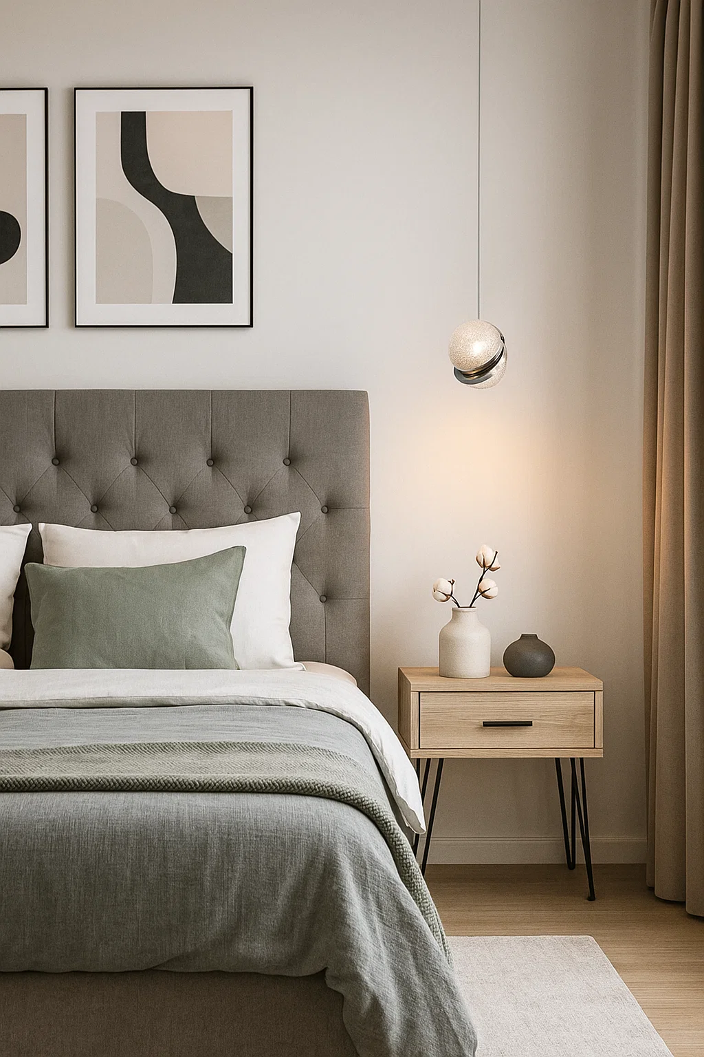 Pendant lamp Uranus LED 6W CCT Dim D18 CHR remote