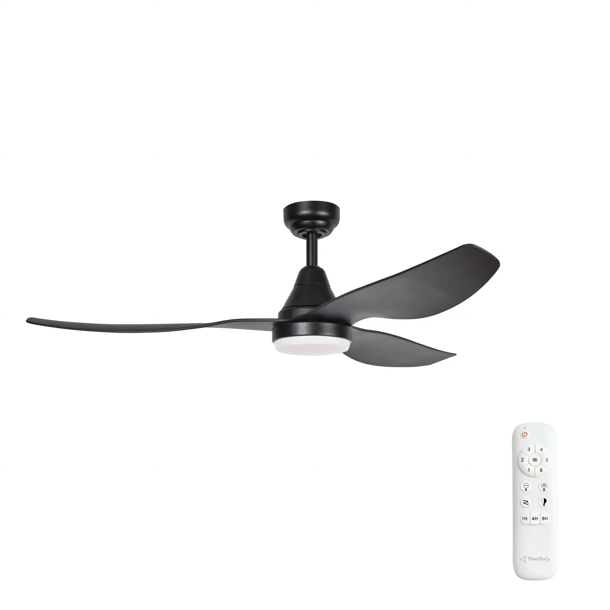 Ceiling Fan Simplicity LED 18W 52 BLK