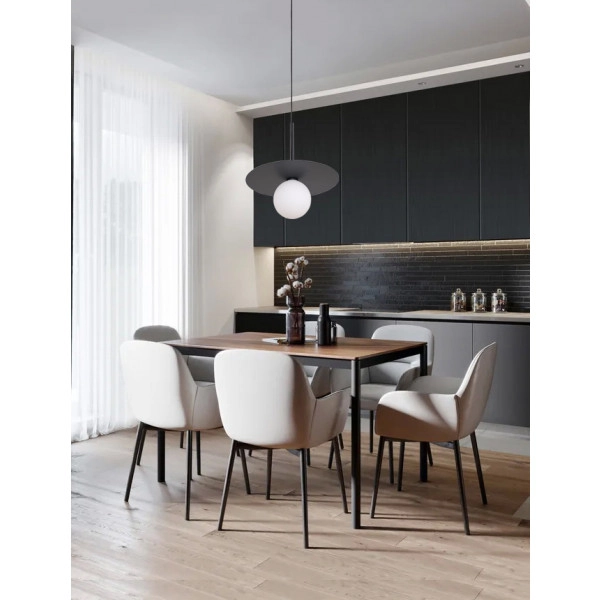 Pendant lamp Dott E27 D30 BLK