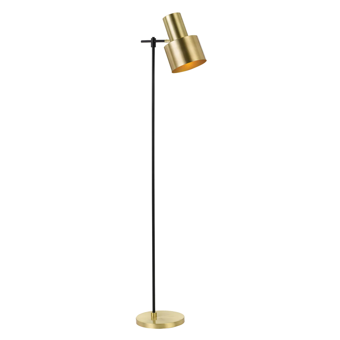 Floor lamp CROSET E27 D150 BLACK
