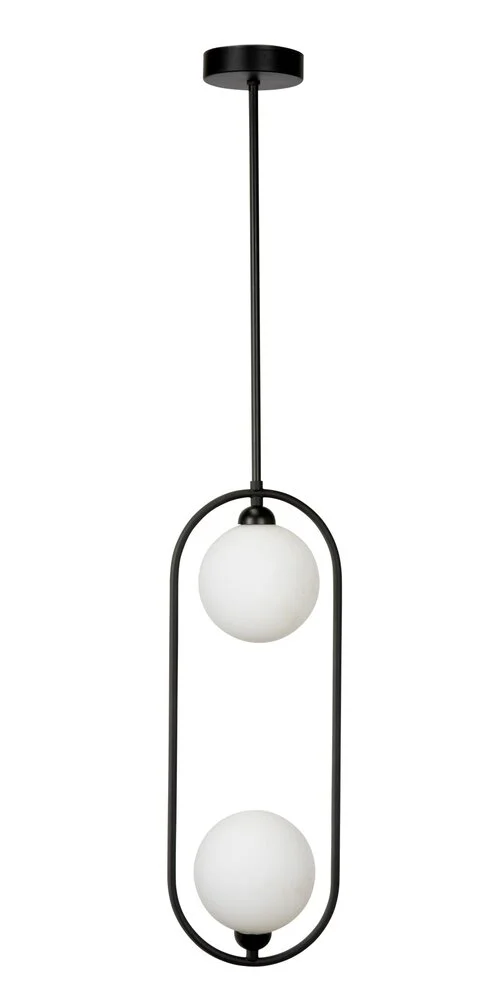 Single pendant DACARAN-2PRod Black