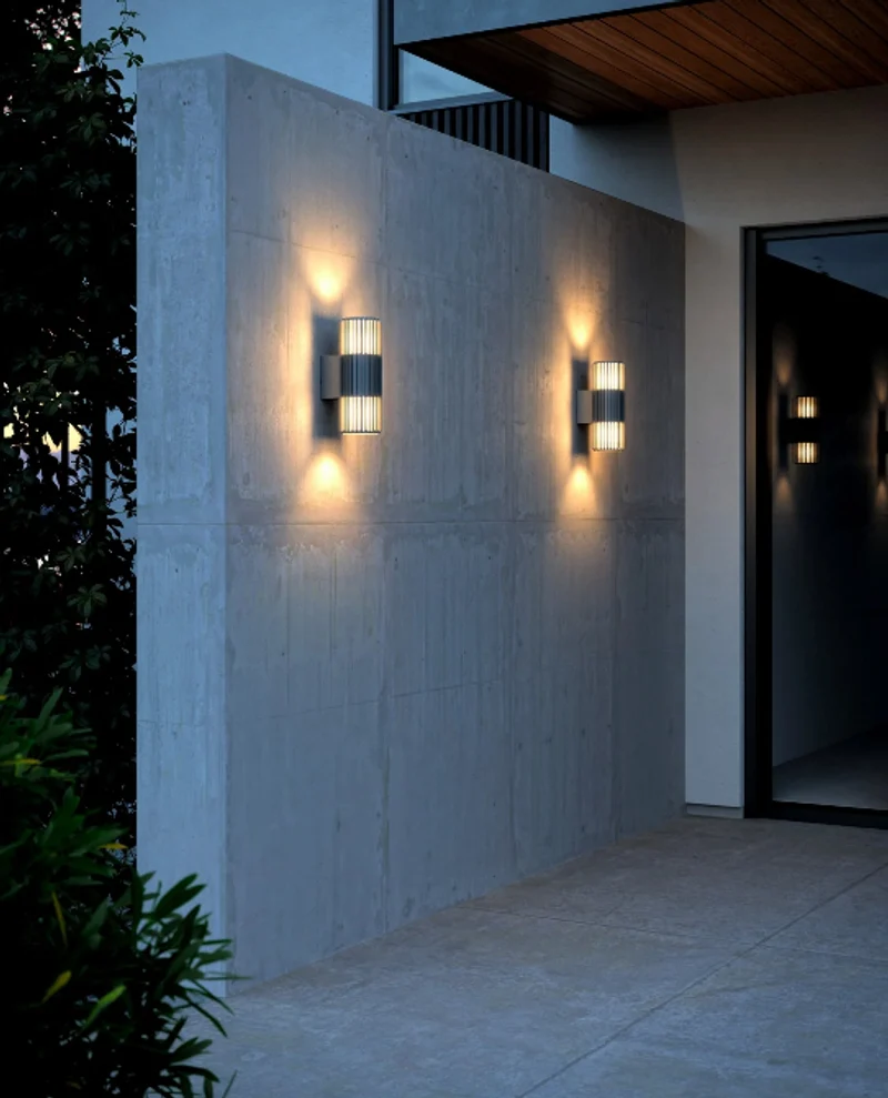 Wall light Aludra double E27 ANT