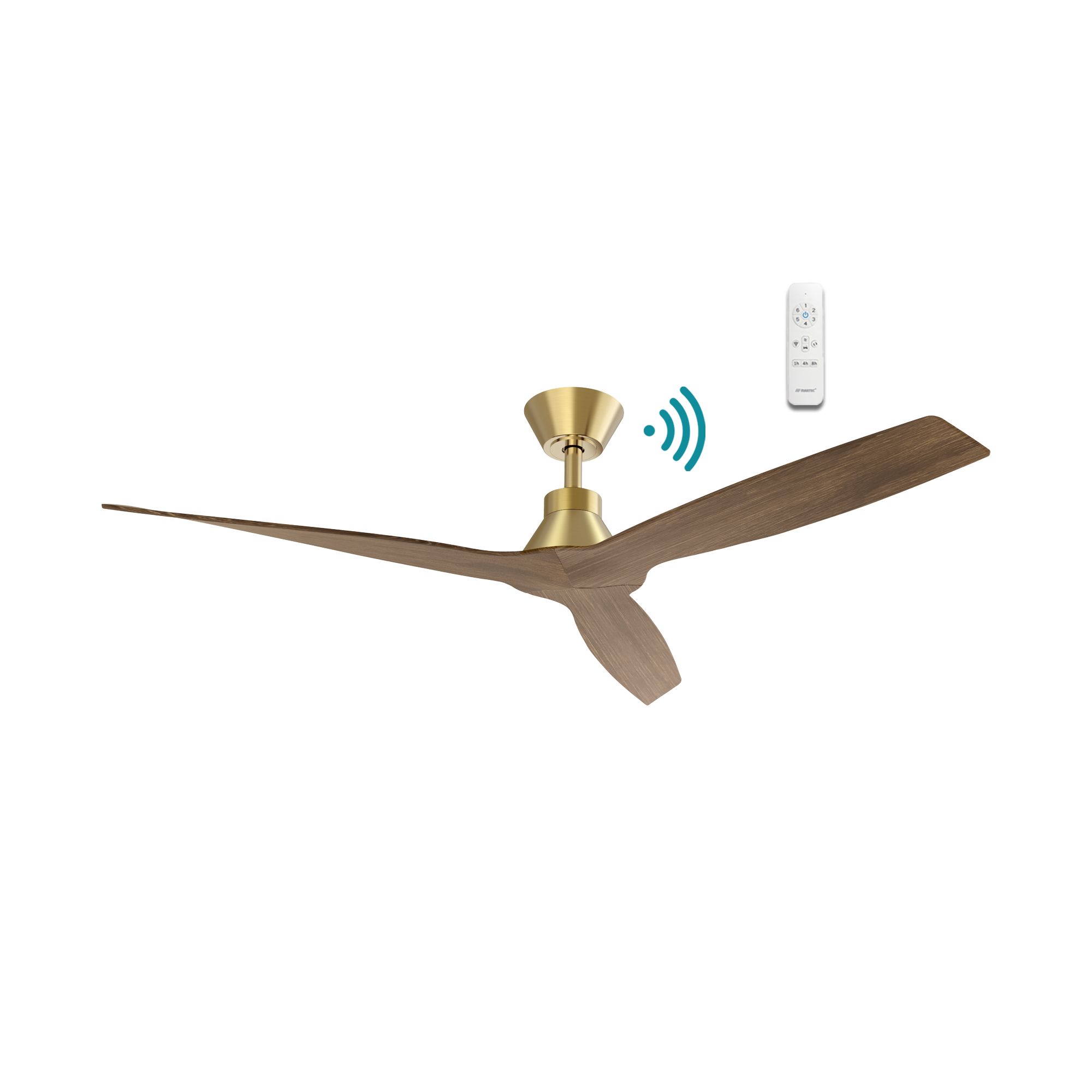 Ceiling Fan Triumph DC 52 28W BW