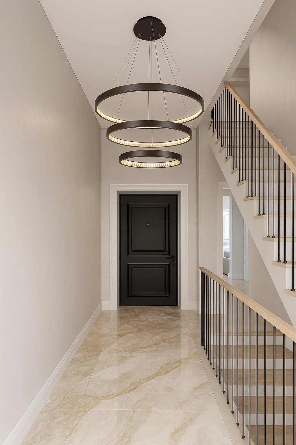 Pendant lamp Margo 3 tier LED 110W 3K BRZ