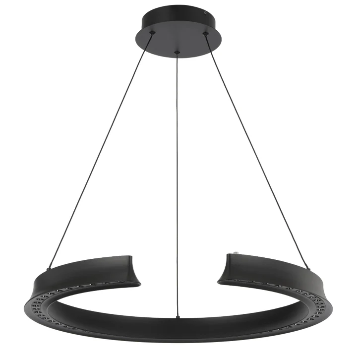 Pendant lamp Lucid Round D65 LED 34W  touch dim BK