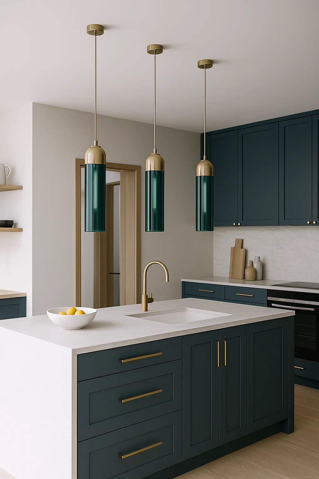 Pendant lamp Floret P GN Display