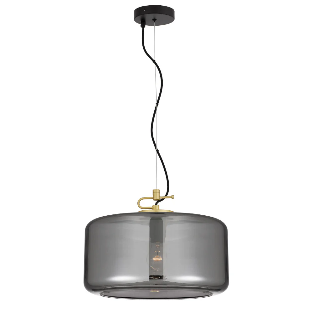 Pendant lamp KOROVA Large E27 BRSM