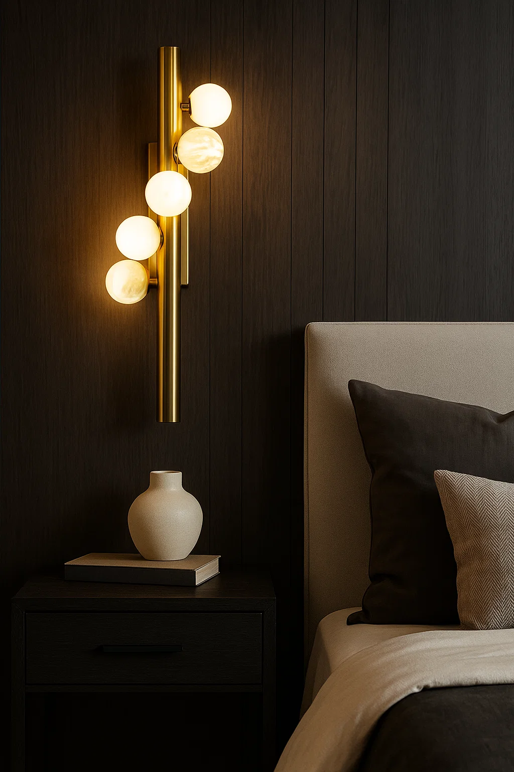 Wall light Molina W1 Alabaster Spanish Marble G9 BRS