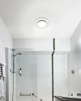 Exhaust fan Starline Round D32 40W LED 16W 5K DIY WHT